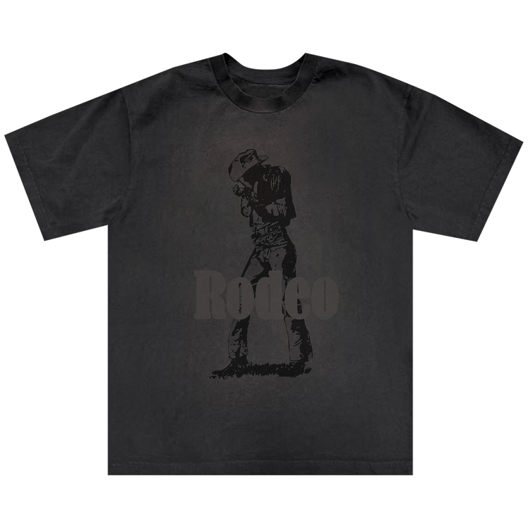 Cactus Jack by Travis Scott Rodeo 10 Years Cowboy Tee II "Black"