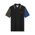 Comme des Garçons SHIRT Color Blocked Polo "Black"