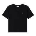 Lacoste Relaxed Fit Soft Cotton V Neck T-Shirt "Black"