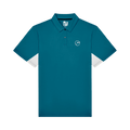 Malbon Performance Pique Polo "Azurra"