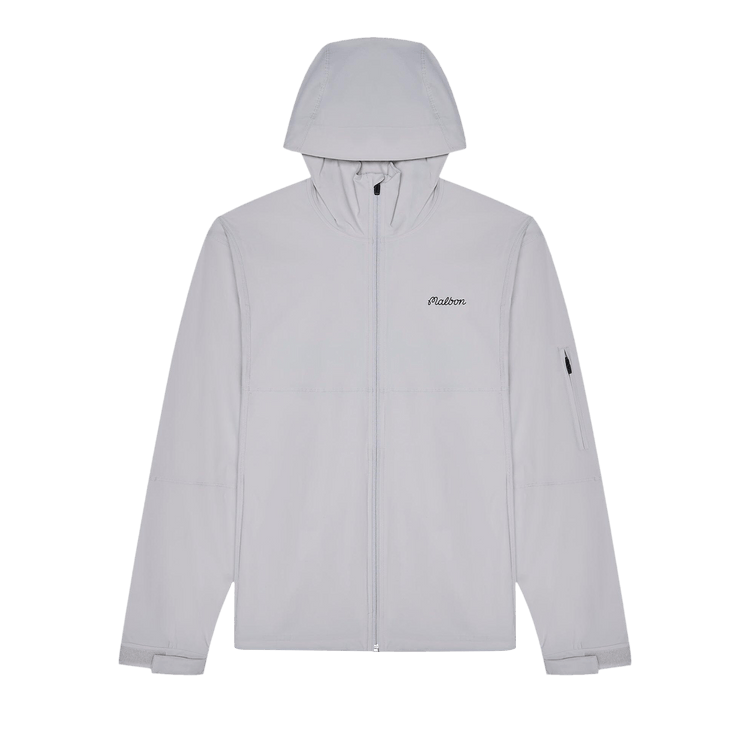 Malbon Performance Full Zip Shell Jacket "Slate"
