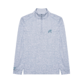 Malbon Capo Performance Quarter Zip Jacket "Silver"
