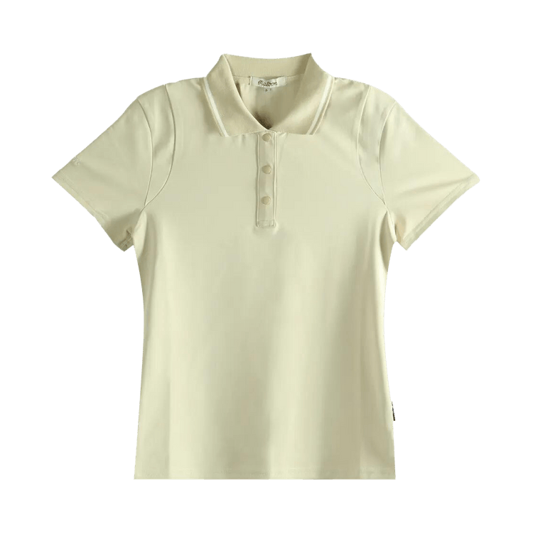 Malbon Paloma Short-Sleeve Polo Shirt "Dove Grey"