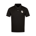 Malbon Paneled Performance Pique Shirt "Black/Charcoal"