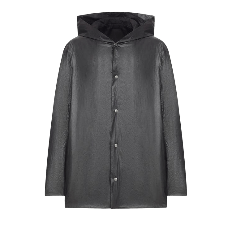 Rick Owens Cropped Mac Jacket "Black"