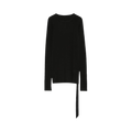 Rick Owens DRKSHDW Rib Long-Sleeve Shirt "Black"