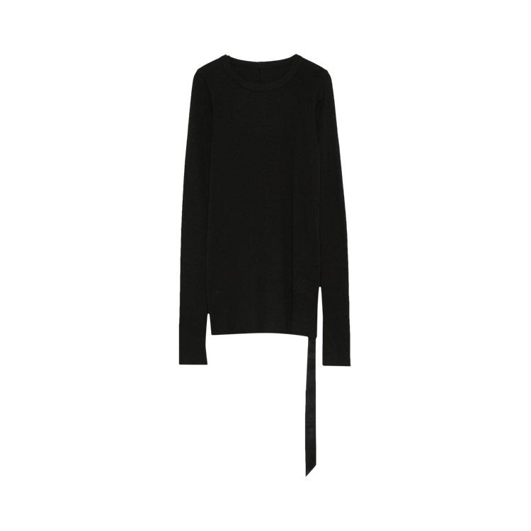 Rick Owens DRKSHDW Rib Long-Sleeve Shirt "Black"
