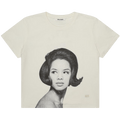 Wales Bonner Selah Cropped T Shirt "Ivory"