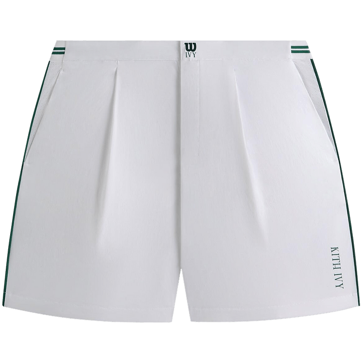 Kith Ivy For Wilson Meridian Pleated Short "White"