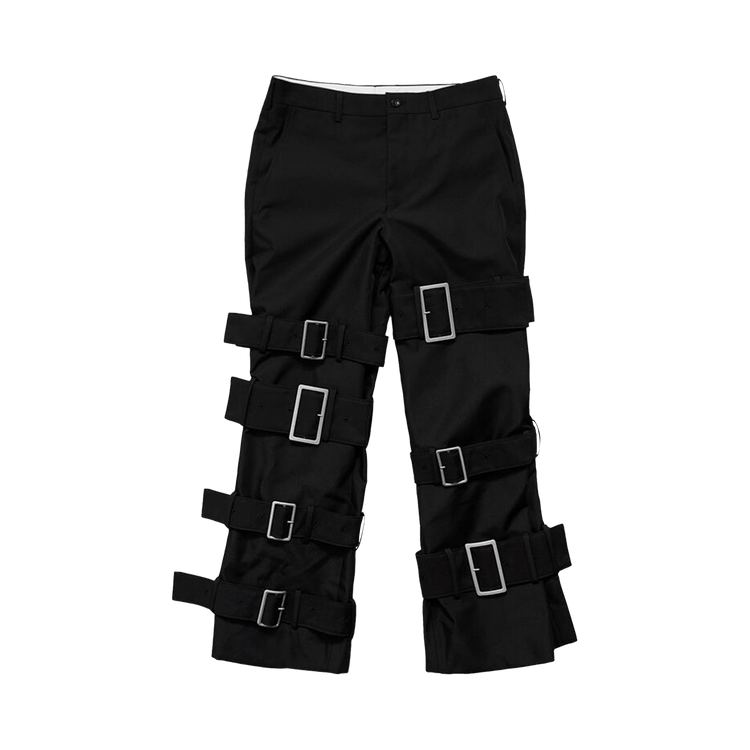 Comme des Garçons Homme Plus Plus Trousers With Buckles "Black"