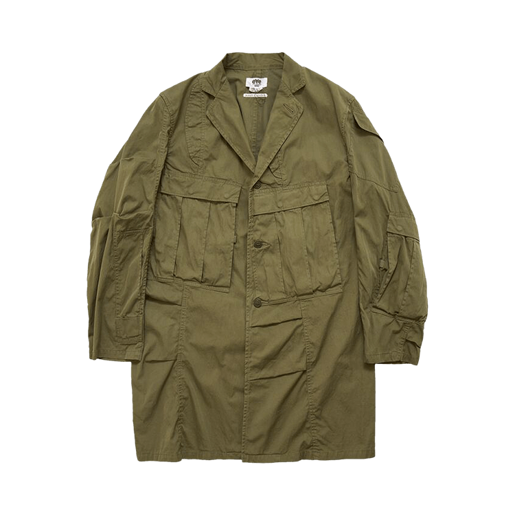 Junya Watanabe MAN x Needles Patchwork Coat "Khaki"