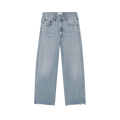 Agolde Low Curve Fray Denim "Force"