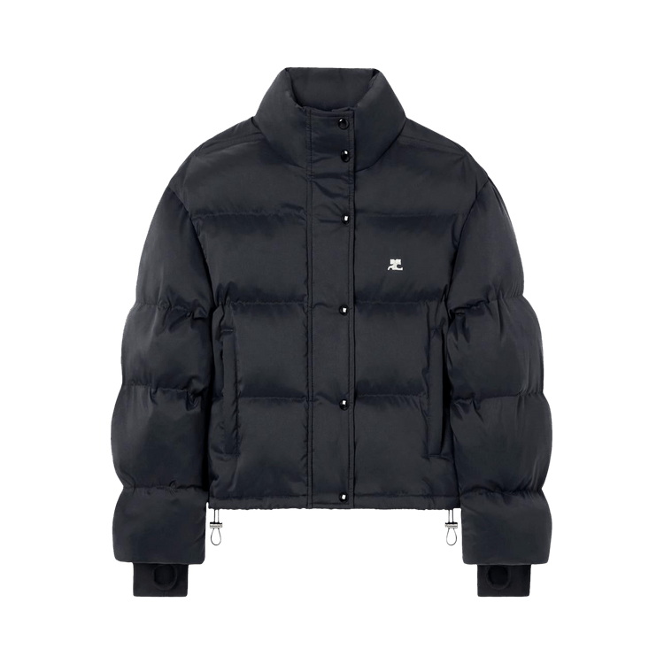 Courrèges AC Nylon Puffer "Black"