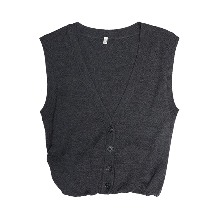 R13 Balloon Vest "Charcoal"