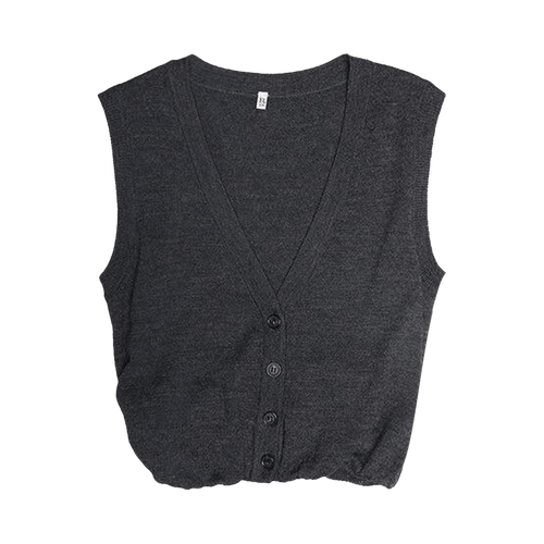 R13 Balloon Vest "Charcoal"