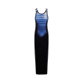 Jean Paul Gaultier The Long Strapped Le Male Dress "Black/Blue"