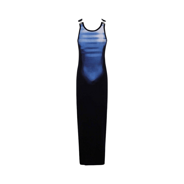 Jean Paul Gaultier The Long Strapped Le Male Dress "Black/Blue"
