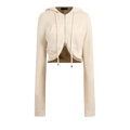 R13 Wrap Around Hoodie "Natural"