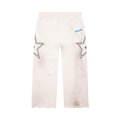 Satoshi Nakamoto Star Studded Sweatpant "White"
