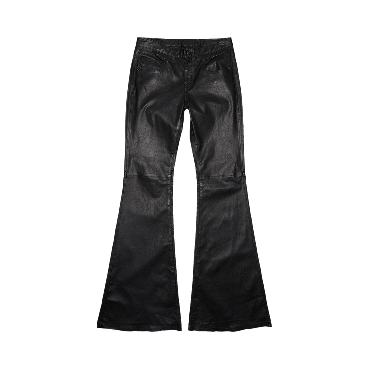 R13 Boy Flare Leather Pant "Black"