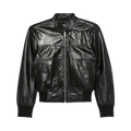 R13 Shrunken Leather Jacket "Black"