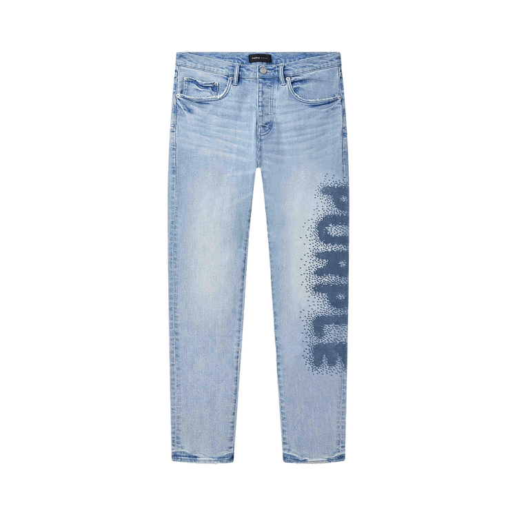 PURPLE BRAND Skinny Tuffetage Jean "Light Indigo"