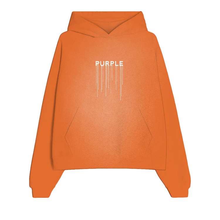 PURPLE BRAND Trademark Hoodie "Orange"