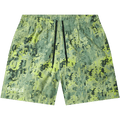 PURPLE BRAND Worn Gothic Camo Swim Shorts "Green"