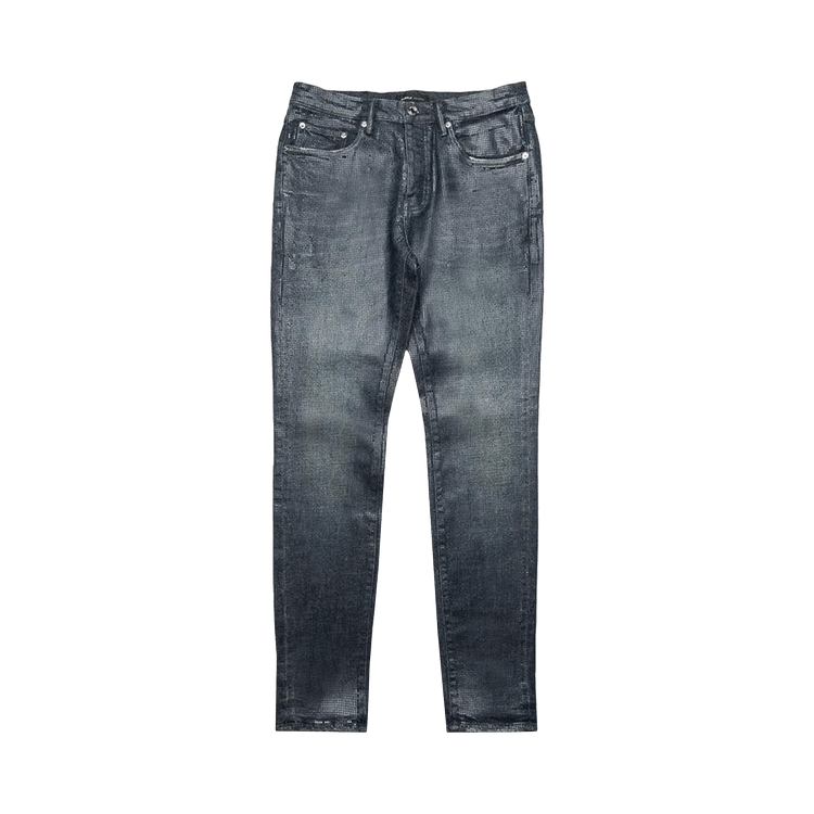PURPLE BRAND Tiled Overlay Jean "Dark Indigo"