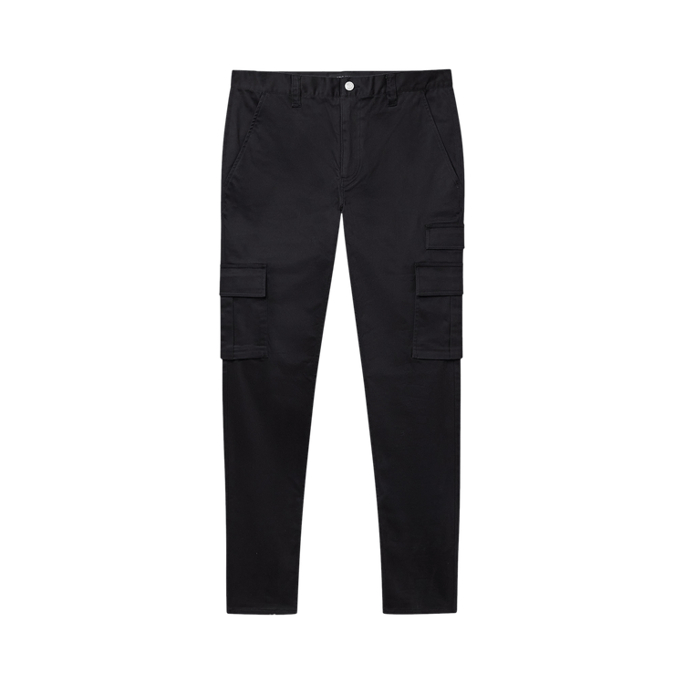 PURPLE BRAND Twill Cargo Pant "Black"