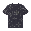 PURPLE BRAND Crystal Star Tee "Black"