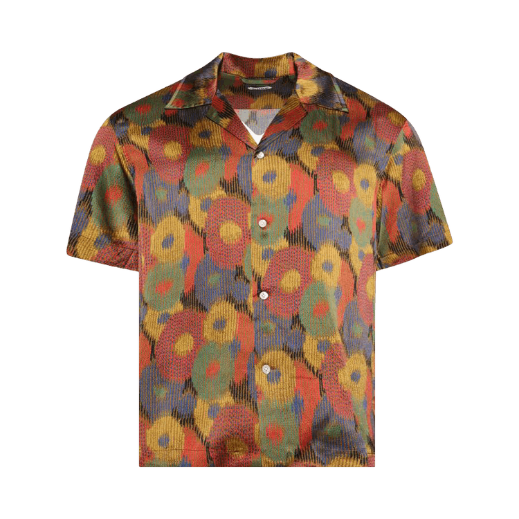 Bode Fruit Pit Short Sleeve Shirt "Multicolor"