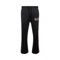 Nahmias Striped Wide Sweatpants "Aged Black"