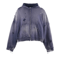 SAINT Mxxxxxx Double Face Zip Up Hoodie "Navy"
