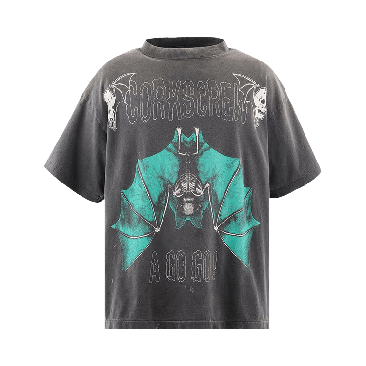 SAINT Mxxxxxx Kuroyume Short-Sleeve Tee "Black"