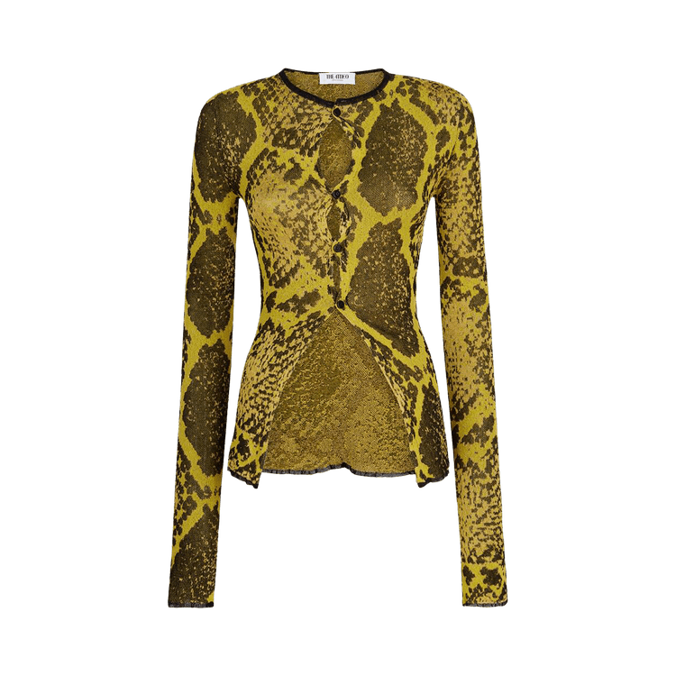 Attico Cardigan "Yellow/Black"