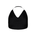 Attico Crop Top "Black"