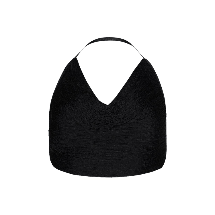 Attico Crop Top "Black"