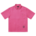 Supreme x Y’s Silk Zip Up Short-Sleeve Shirt "Pink"