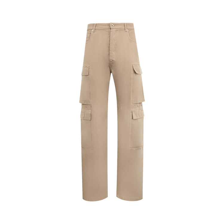 Rick Owens DRKSHDW Double Cargo Jeans "Dirty Pearl"