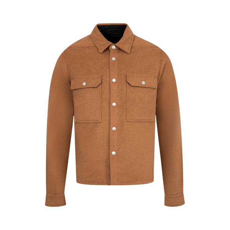Rick Owens DRKSHDW Cropped Outershirt "Rust"