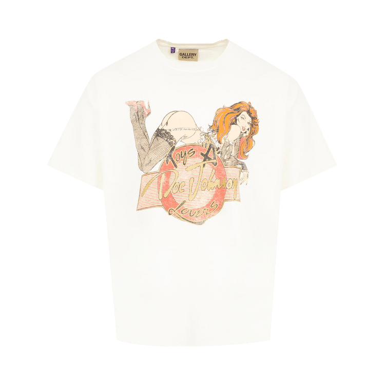Gallery Dept. Doc Johnson: Toys 4 Love Tee "Light Archival White"