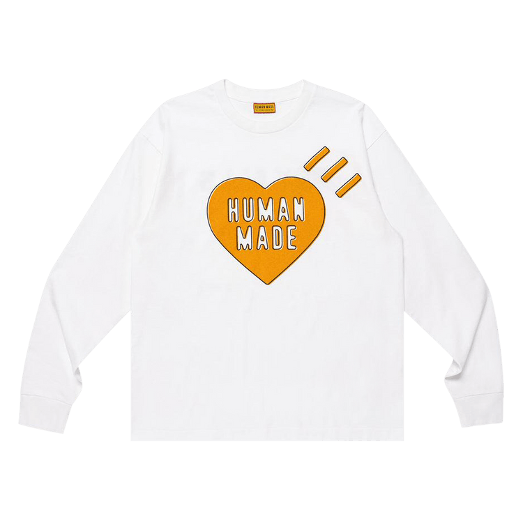 Human Made Graphic Long-Sleeve T-Shirt #5 "White"