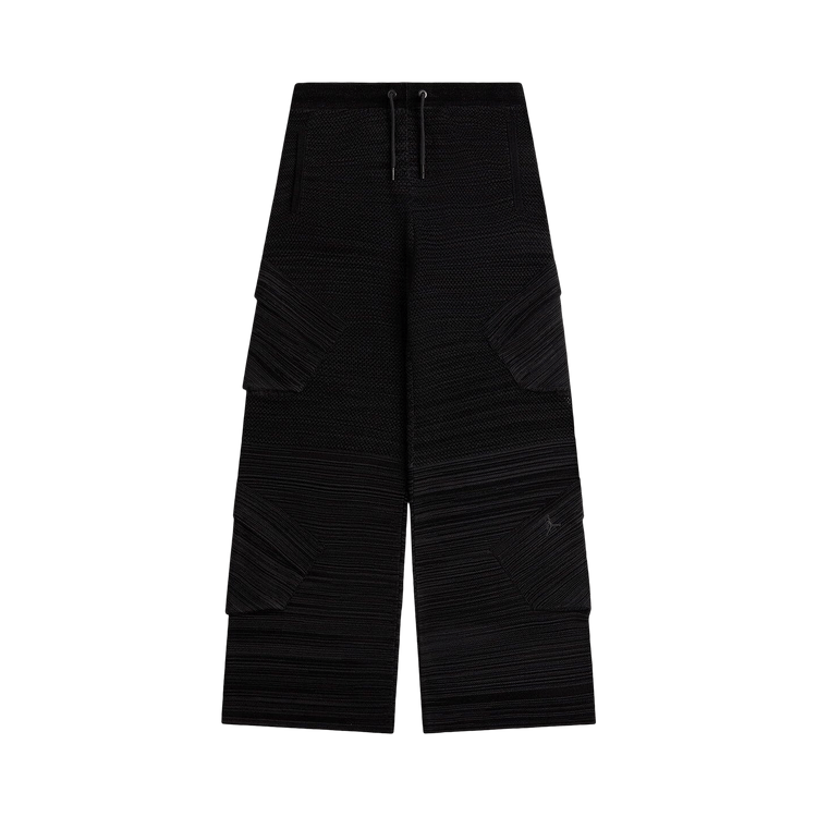 Air Jordan x Téla Knit Pant "Dark Smoke Grey/Black"