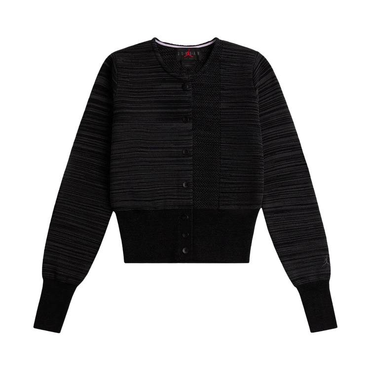 Air Jordan x Téla Knit Cardigan "Dark Smoke Grey/Black"