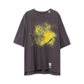 Maison Mihara Yasuhiro Smily Face Printed Ringer Tee "Black"