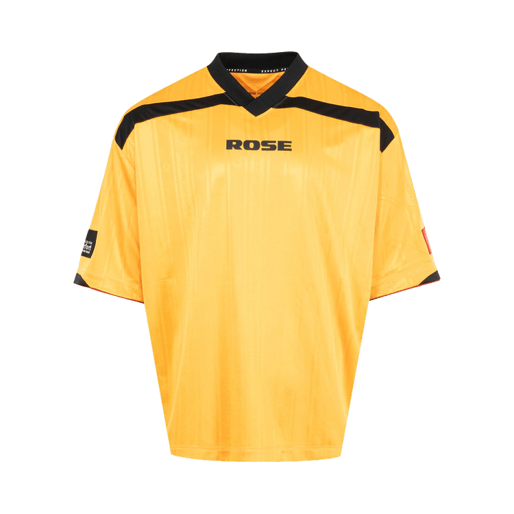 Martine Rose Printed Football Top "Yellow Gold"