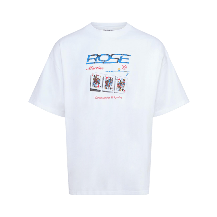 Martine Rose Oversized Short-Sleeve T-Shirt "White"