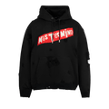 Mastermind Distressed Hoodie "Black"