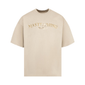 Mastermind Mirror Logo Short-Sleeve Tee "Greige"